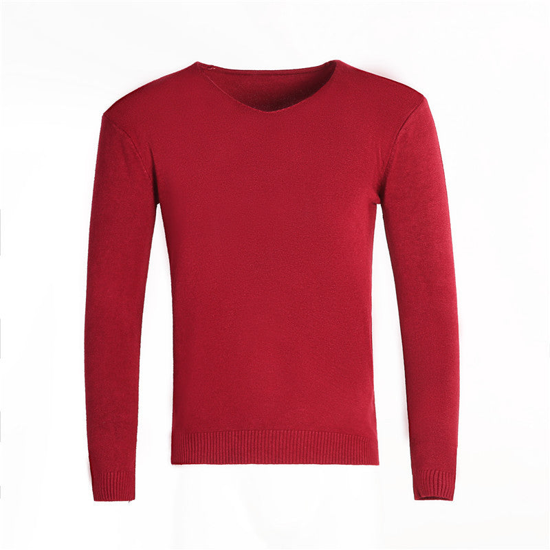 Classic V-Ausschnitt Pullover für Herren