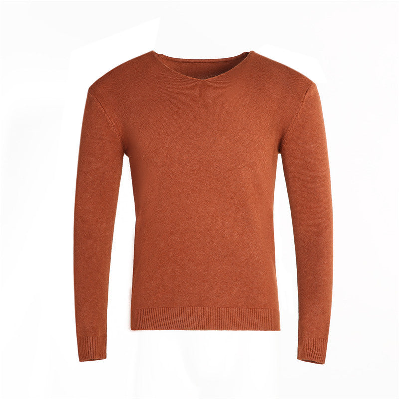 Classic V-Ausschnitt Pullover für Herren