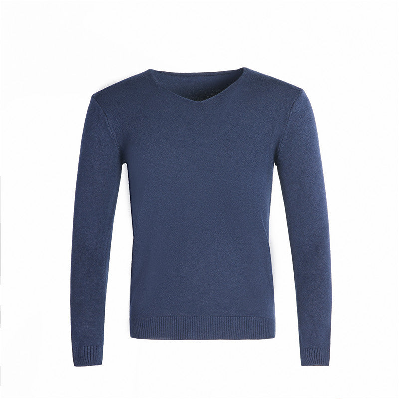 Classic V-Ausschnitt Pullover für Herren