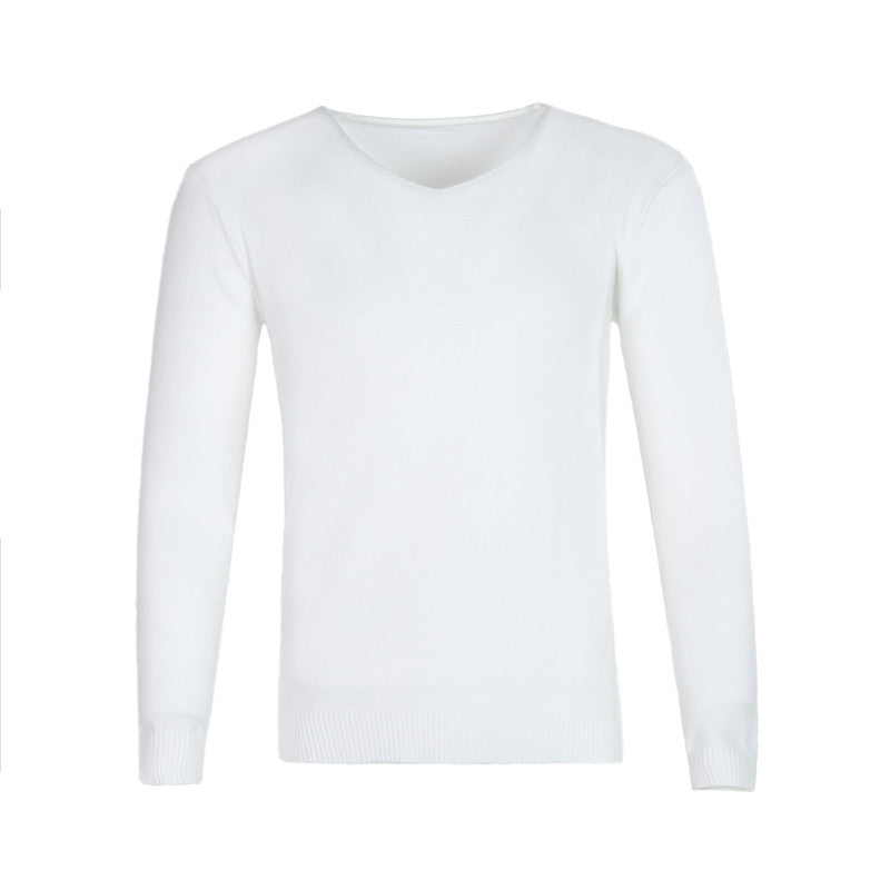 Classic V-Ausschnitt Pullover für Herren