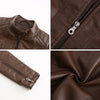 Kristina - Leder-Frühlingsjacke