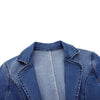 Antwon - Moderner Taillierter Denim-Blazer