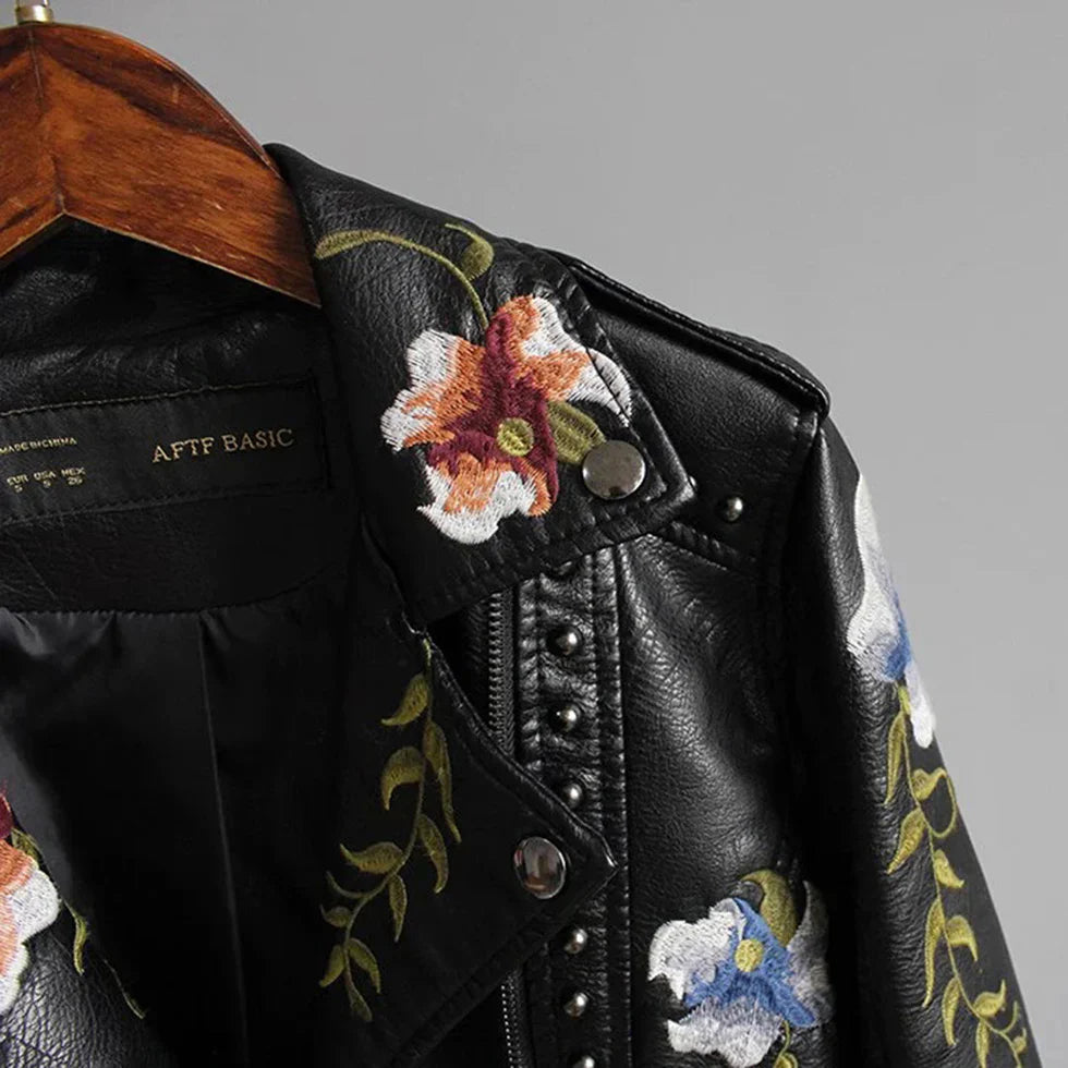Virginia - Damenjacke mit blumen