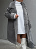 Antonia - Winddichter teddymantel für damen