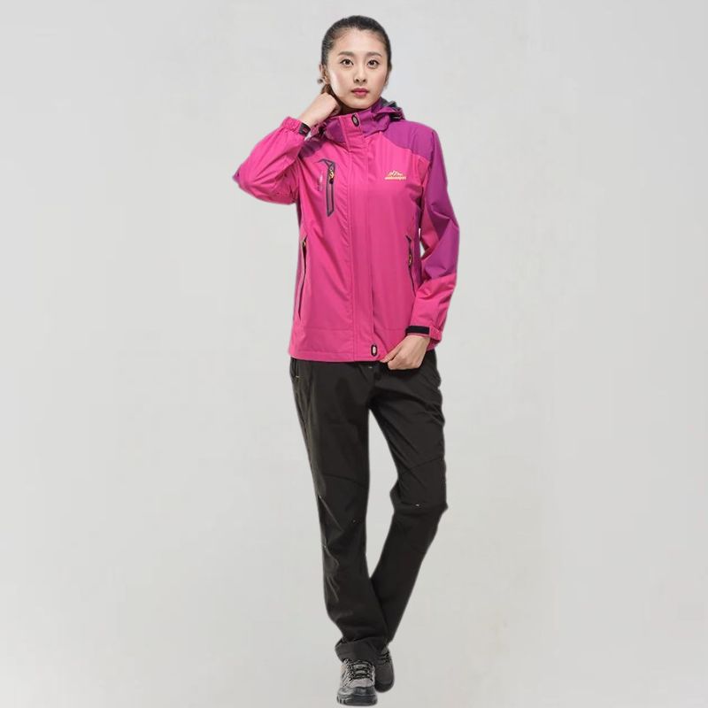 Stephanie - Wasserdichter Trekking-Windbreaker Für Frauen