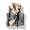 Celeste - ärmellose Jacke mit fell für damen
