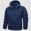 Kieran - Herren fleece-jacke mit kapuze