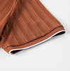 Herren-Kurzarm-Strickpolo aus Stretchmaterial