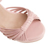 Damen-Plateauschuhe mit Blockabsatz und Fesselriemchen