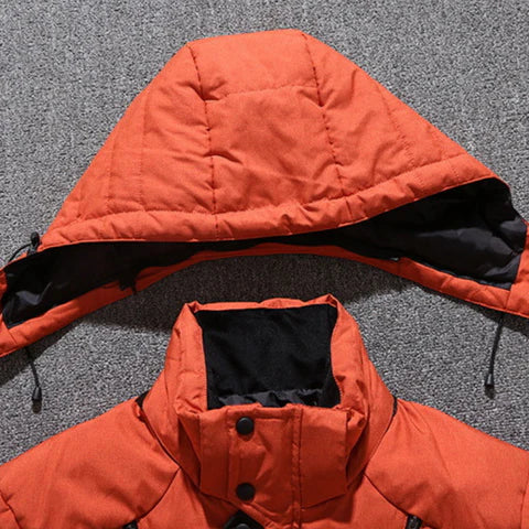 Cassandra - Moderne winterjacke mit kapuze