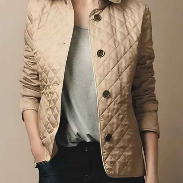 Ellie - Kurze Wattierte Jacke