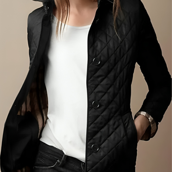 Ellie - Kurze Wattierte Jacke