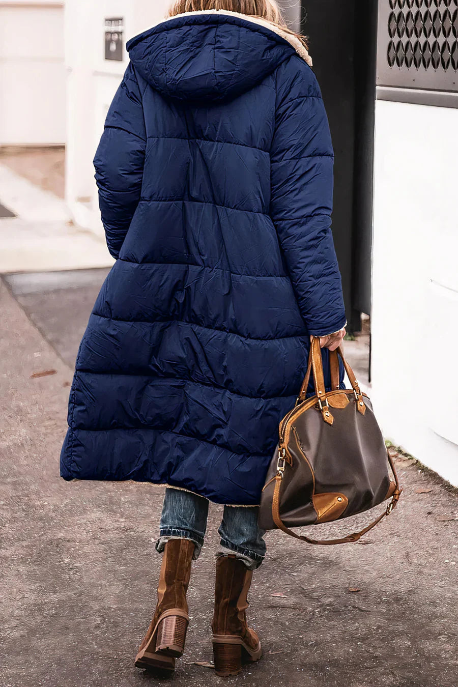 Gracie - Eleganter doppelseitiger warmer parka
