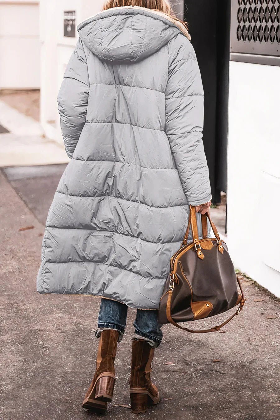Gracie - Eleganter doppelseitiger warmer parka