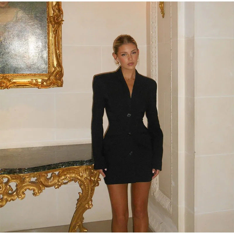 Elegante Blazerjacke mit Taschen für Damen