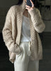 Elegante Strickjacke für Damen mit Reißverschluss