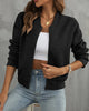 Elegante Übergangsjacke für Damen im Bomber-Stil