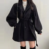 Gürteltrenchcoat für Damen im eleganten Oversized-Stil