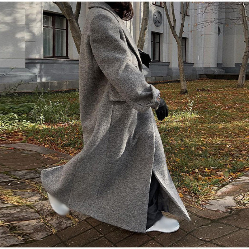 Oversized Wollmantel für Damen