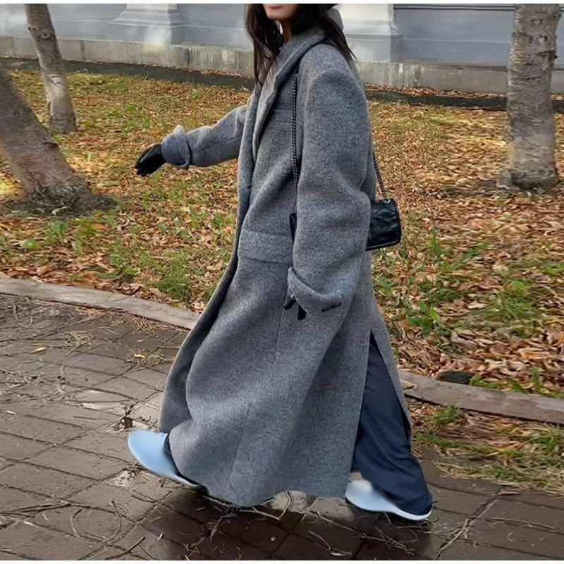 Oversized Wollmantel für Damen