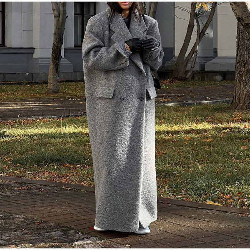 Oversized Wollmantel für Damen