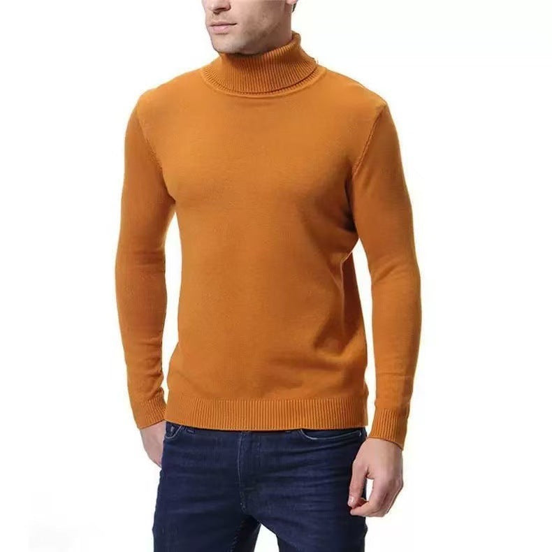 Eleganter Rollkragenpullover für Herren