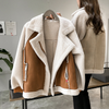 Eleganter Teddy Mantel für Damen im Oversize-Stil