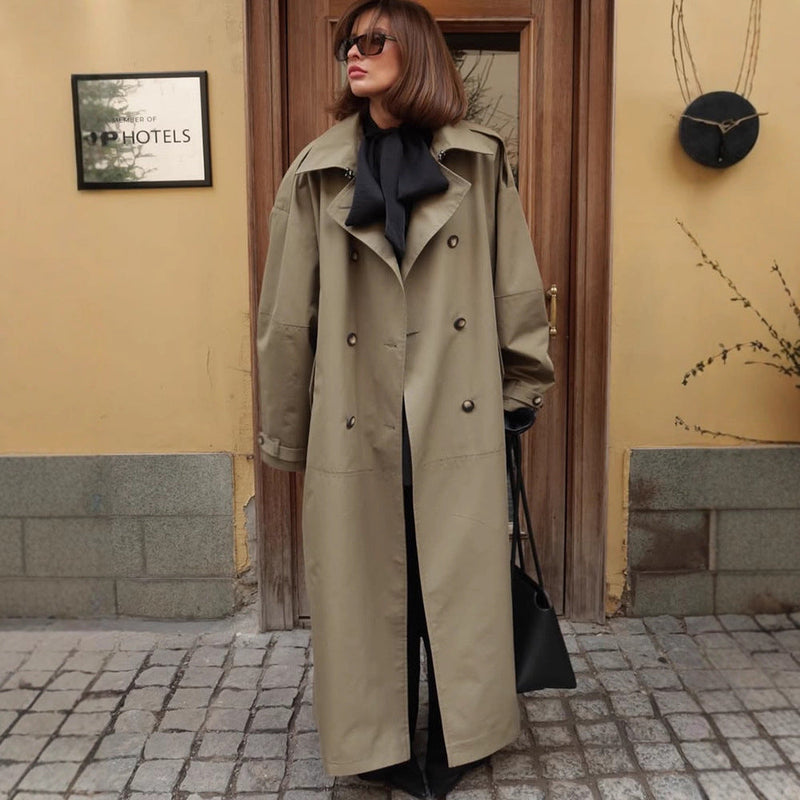 Trenchcoat mit Bindegürtel für Damen