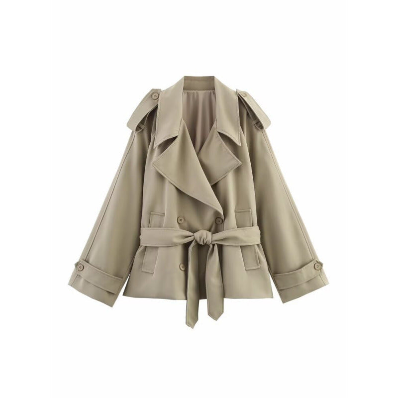 Eleganter Trenchcoat mit weitem Schnitt für Damen