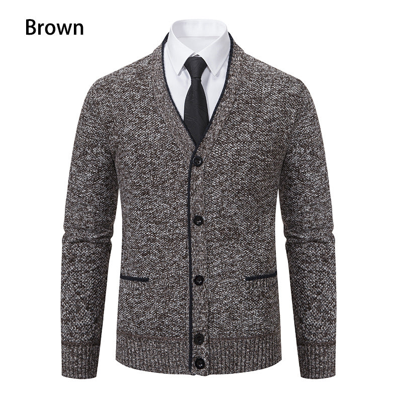 Eleganter V-Ausschnitt Cardigan für Herren