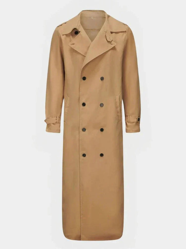 Eleganter Winter Trenchcoat für Herren