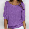 Noemi - Stylischer Querstrickpullover Für Damen
