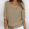 Noemi - Stylischer Querstrickpullover Für Damen