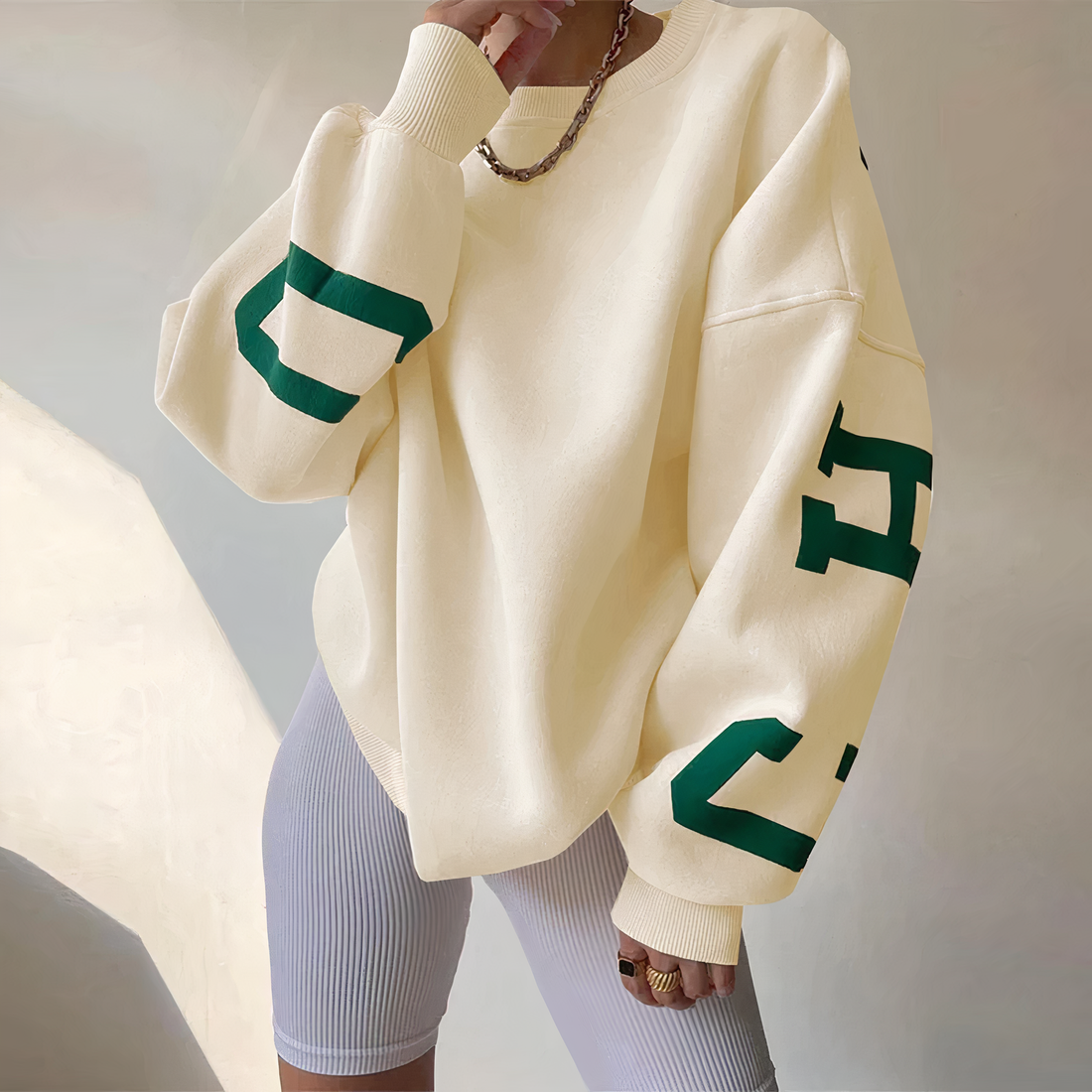 Alison - Klassischer übergroßer winterpullover