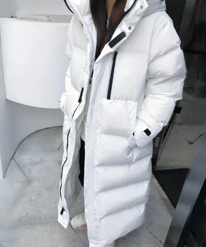 Lainey - Wasser und winddichte lange jacke