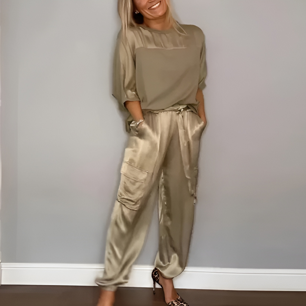 Irmgard - Elegantes & stilvolles 2 teiliges Damen Set