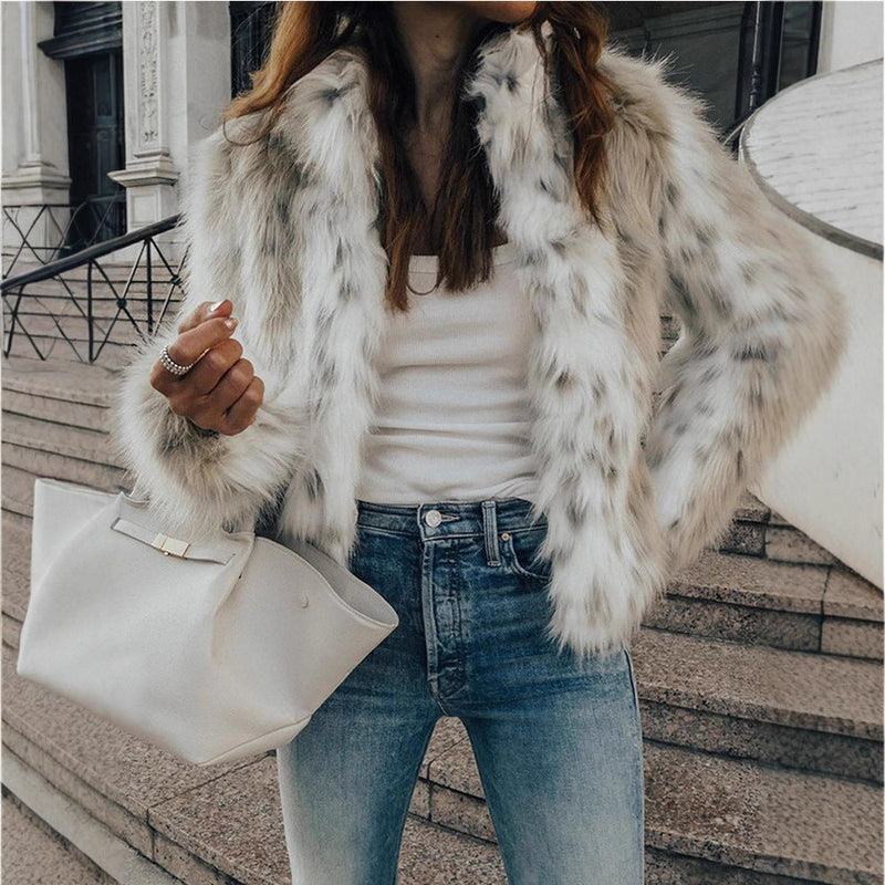 Faux-Fur Jacke für Damen