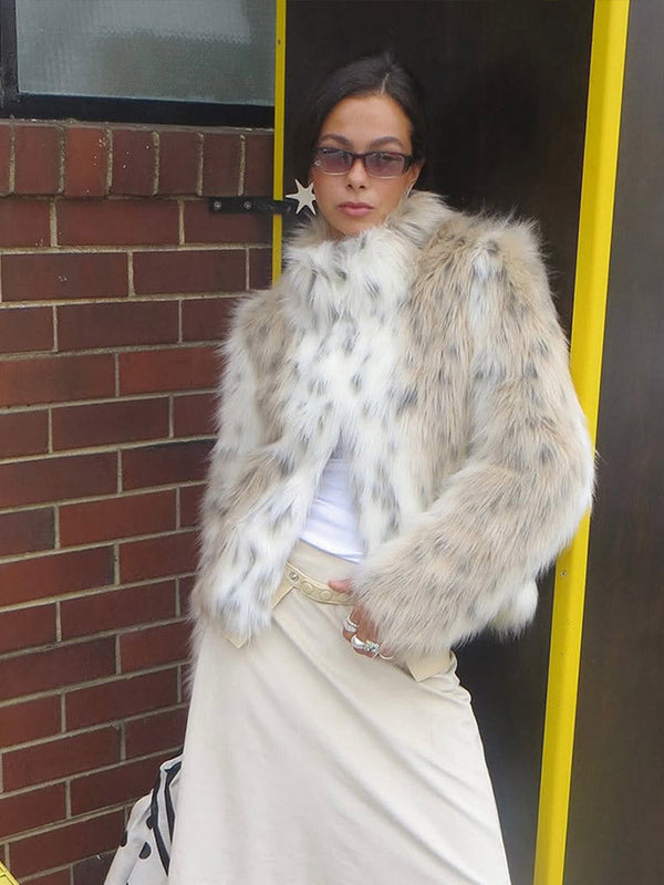 Faux-Fur Jacke für Damen