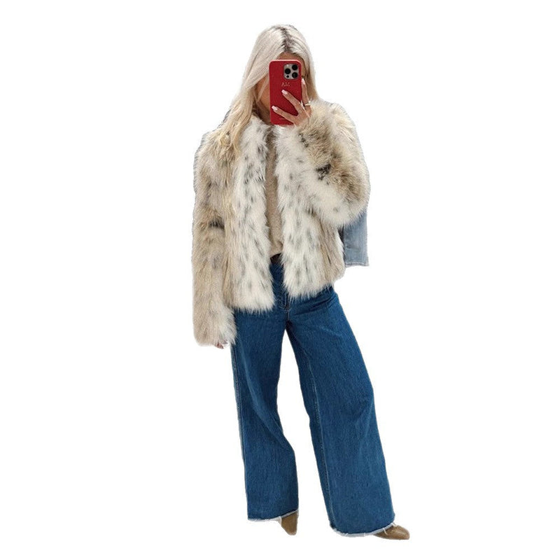 Faux-Fur Jacke für Damen