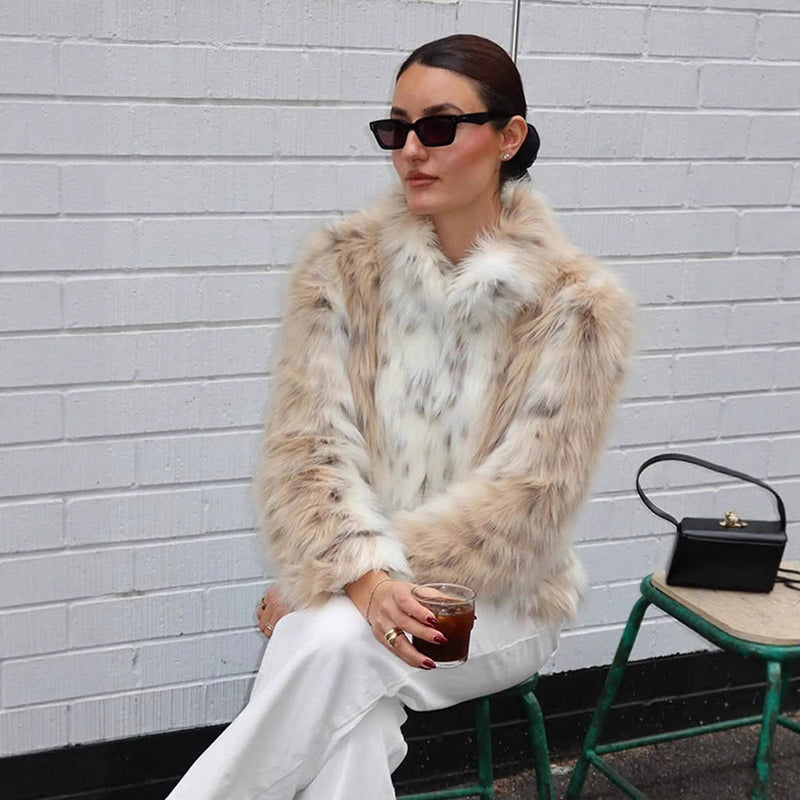 Faux-Fur Jacke für Damen
