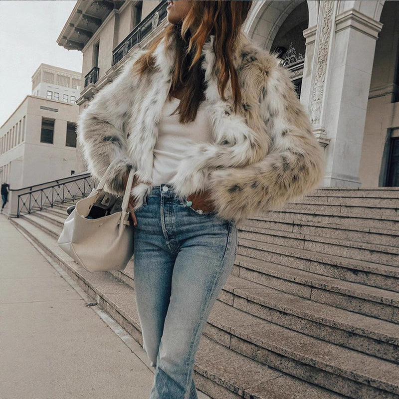 Faux-Fur Jacke für Damen
