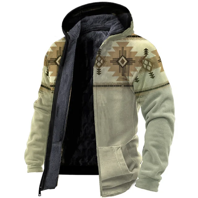 Tyson - Warme Vintage Fleecejacken