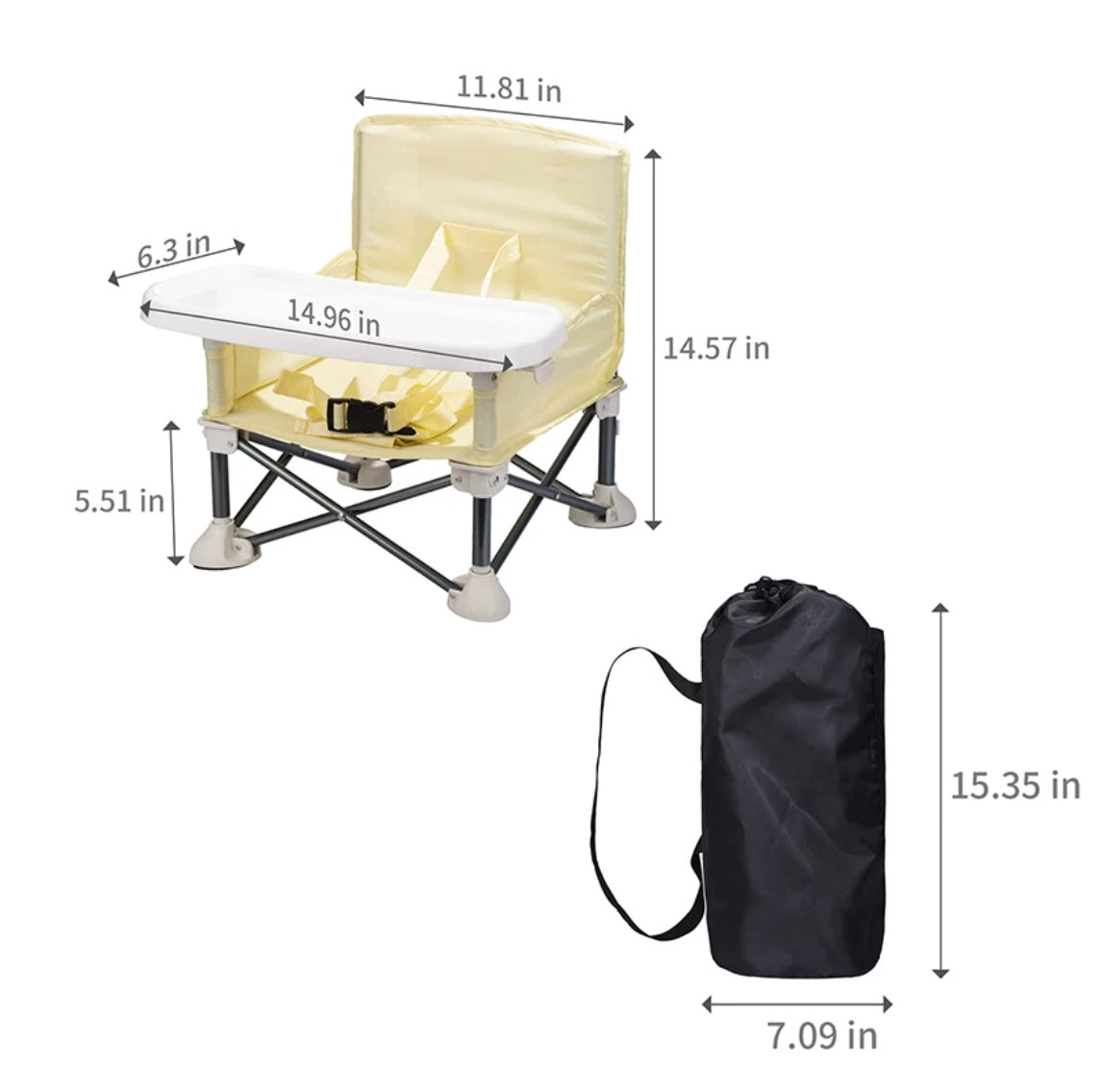 FlexSeat - Ultimativer tragbarer Hochstuhl