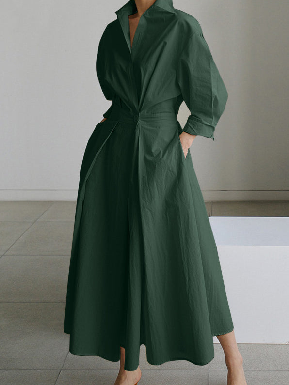 Scarlett - Langes Blusenkleid