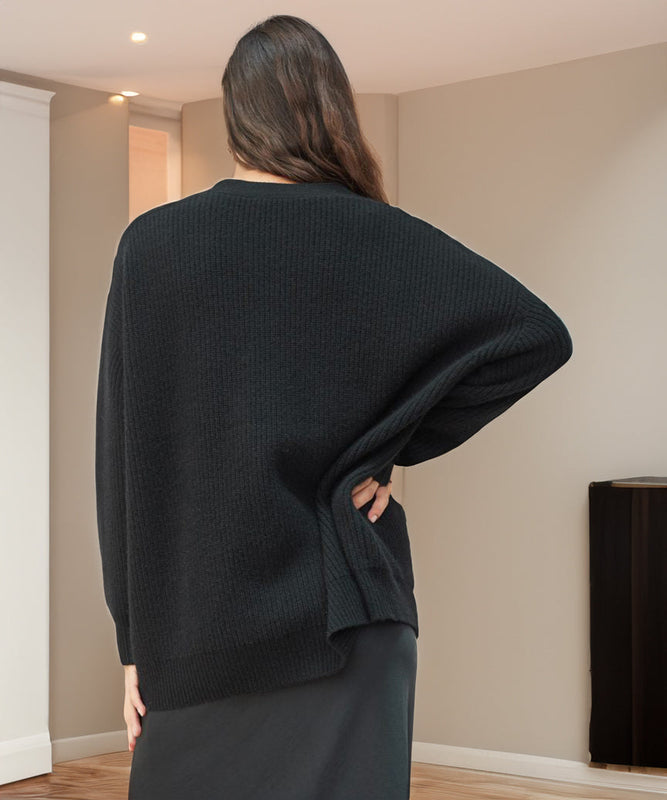 Gerippte Strickjacke für Damen in Plus Size