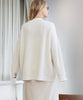 Gerippte Strickjacke für Damen in Plus Size