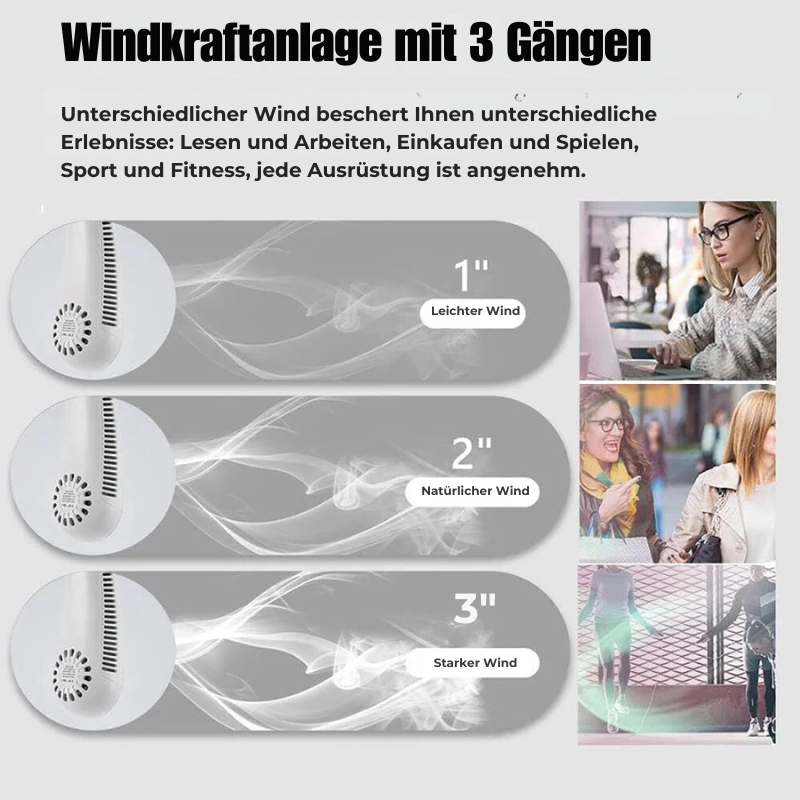 AirFlex - Tragbarer Halsventilator