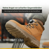 Sicherheitsschuhe für Herren mit Stahlkappe und Drehschnürung