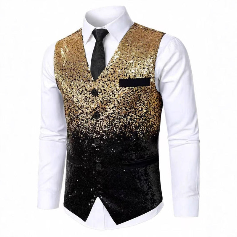 Glitzernde Festliche Weste für Herren