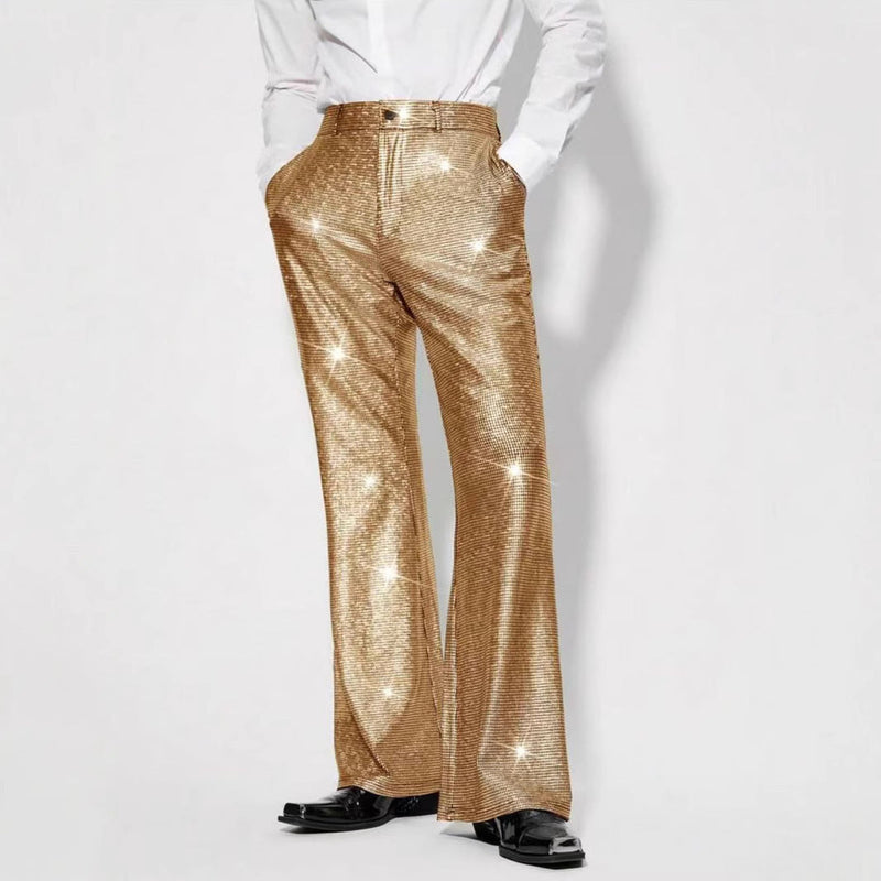 Glitzernde Partyhose im eleganten Schnitt für Herren